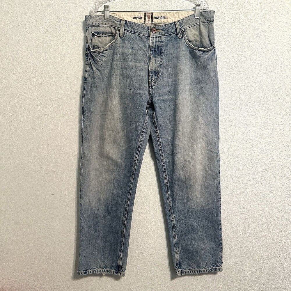 Tommy Hilfiger 85 Jeans Men’s Size 36 X 30 Classic Straight 100% Cotton Denim